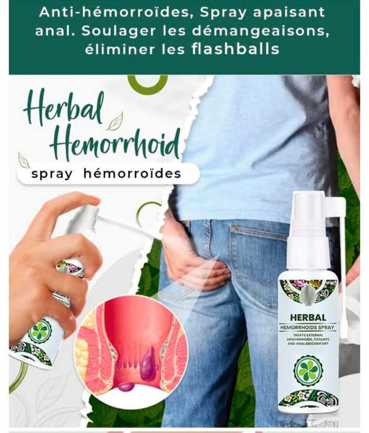 Herbal spray contre l'hémorroïdes